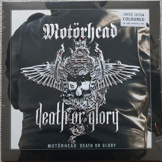 MOTÖRHEAD Death Or Glory - Limited Edition Silver And Clear Vinyl LP - Album