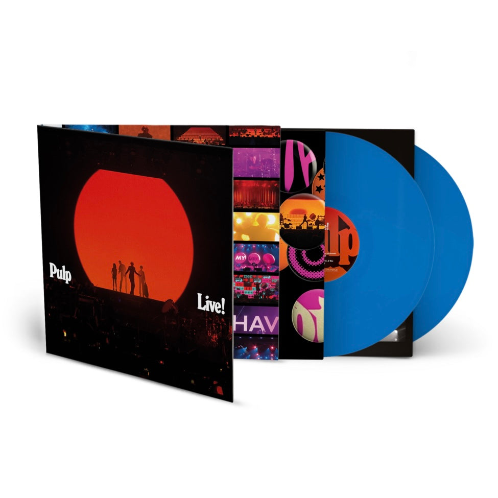 PULP Live! - Limited Edition Blue Vinyl 2LP - Album
