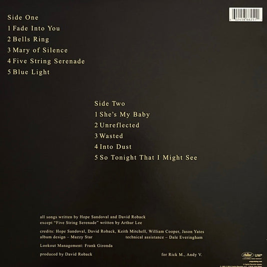 MAZZY STAR So Tonight That I Might See - RSD Exclusive Violet Smoke With Purple And Black Splatter Vinyl LP - Album