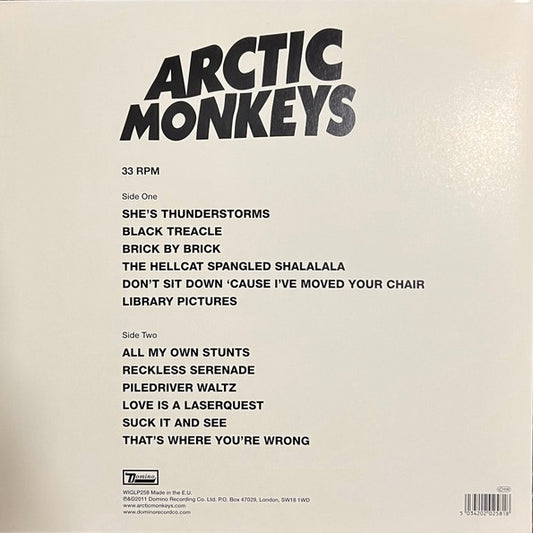 ARCTIC MONKEYS Suck It And See - Vinyl LP + MP3