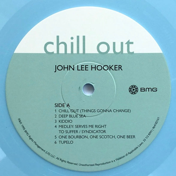 JOHN LEE HOOKER Chill Out (Record Store Day Black Friday 2025) - Limited Edition Blue Vinyl LP - Album