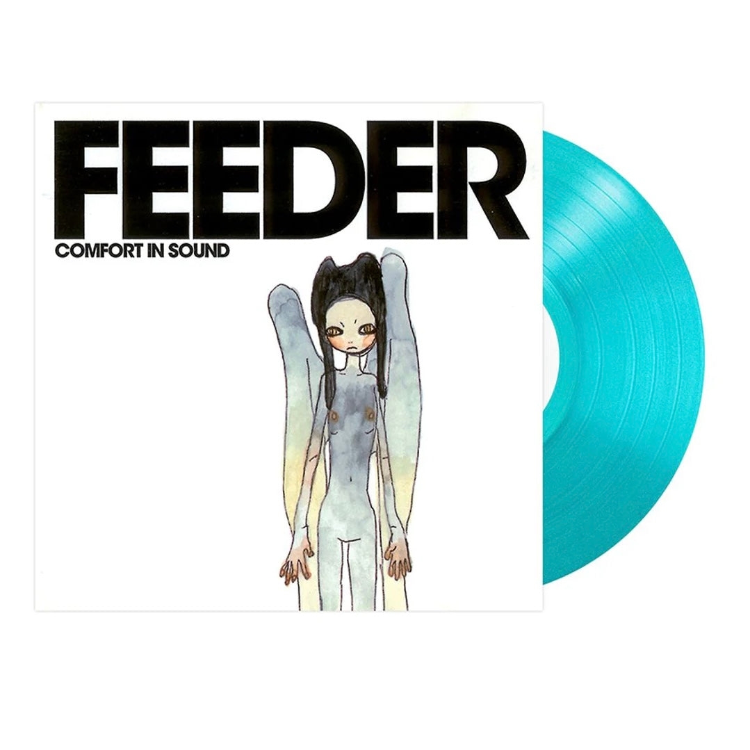 FEEDER Comfort In Sound - Blue Curacao Vinyl LP - Album