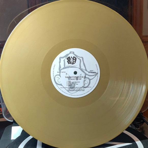THE NOTORIOUS B.I.G. Ready To Die - Limited Edition Gold Vinyl 2xLP - Album
