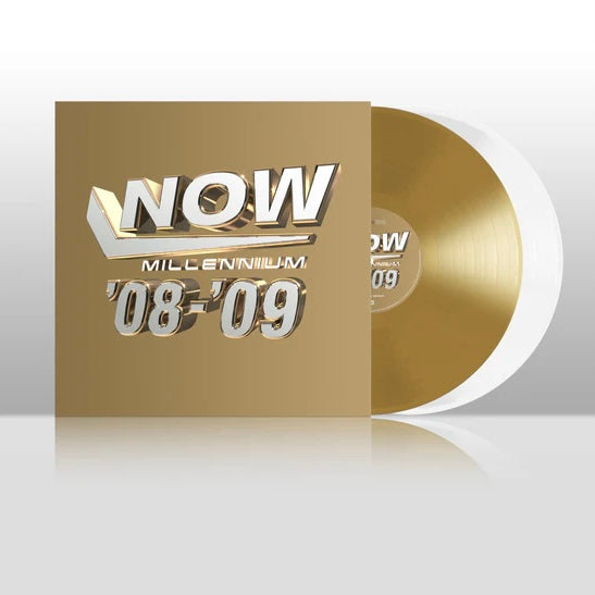 VARIOUS Now Millennium '08-'09 - Gold And White Vinyl 2xLP - Compilation