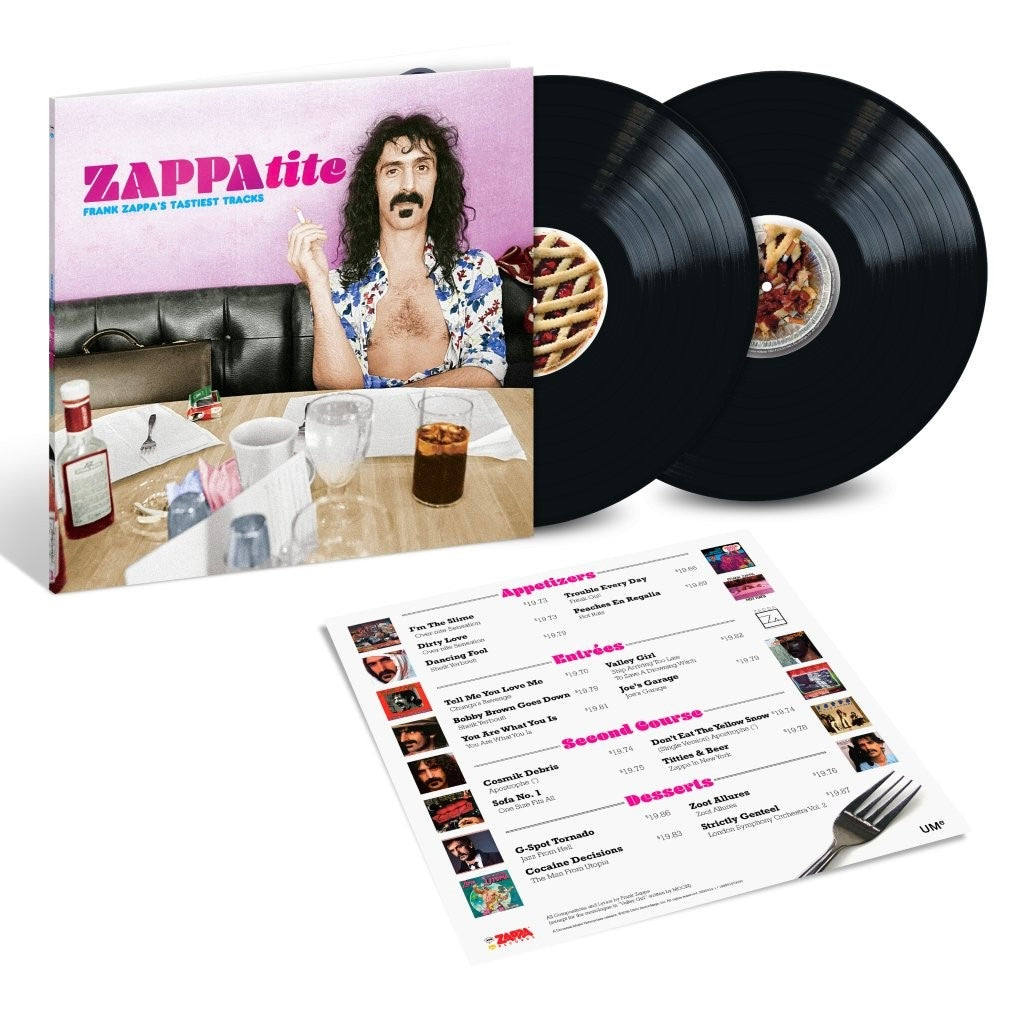 FRANK ZAPPA Zappatite: Tastiest Tracks - Vinyl 2LP - Compilation
