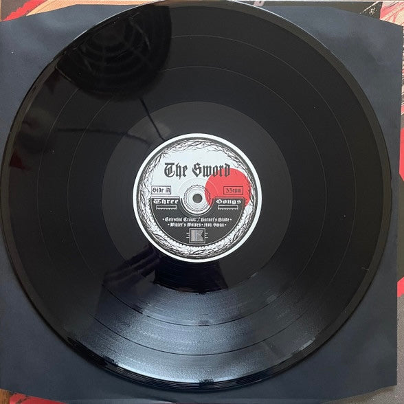 THE SWORD Three Songs (Record Store Day 2026) - Black Ice Single Sided Etched Vinyl 12” - EP
