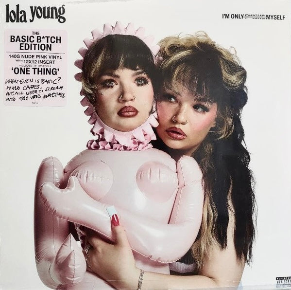 LOLA YOUNG I’m Only F**king Myself - Basic B*tch Edition Nude Pink Vinyl LP - Album