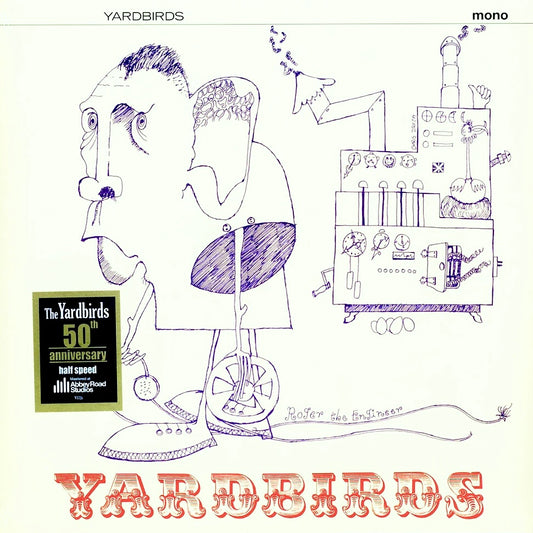THE YARDBIRDS Yardbirds (Roger The Engineer) - 50th Anniversary Half Speed Mastered Mono Blue Vinyl LP - Album