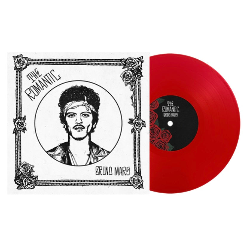 BRUNO MARS The Romantic - Indies Exclusive Translucent Red Vinyl LP - Album