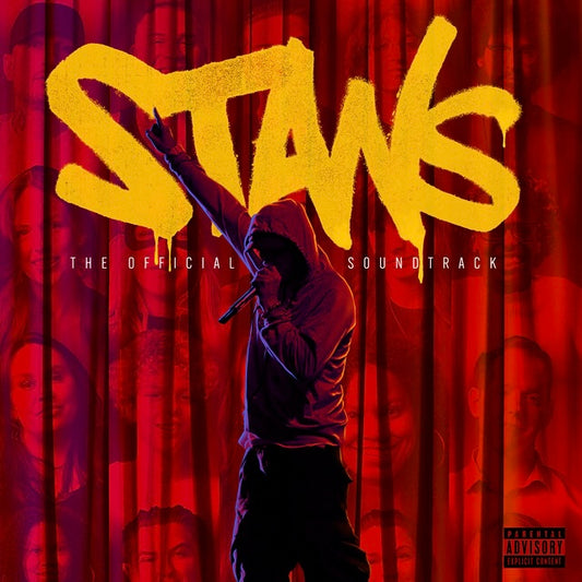 EMINEM Stans (Official Soundtrack) - Translucent Red And Black Vinyl 2LP - Album