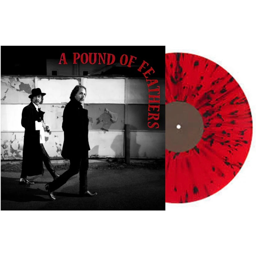 THE BLACK CROWES A Pound Of Feathers - Indies Exclusive Red And Black Splatter Vinyl LP - Album