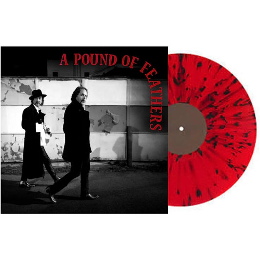 THE BLACK CROWES A Pound Of Feathers - Indies Exclusive Red And Black Splatter Vinyl LP - Album