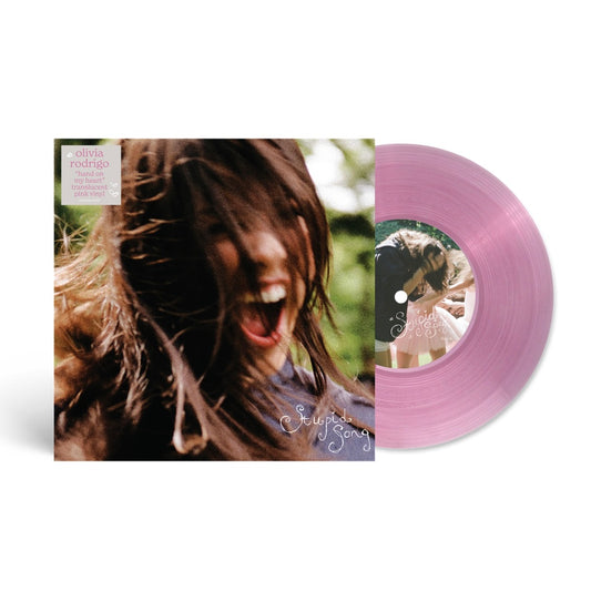 OLIVIA RODRIGO Stupid Song - Translucent Pink Vinyl 7” - Single