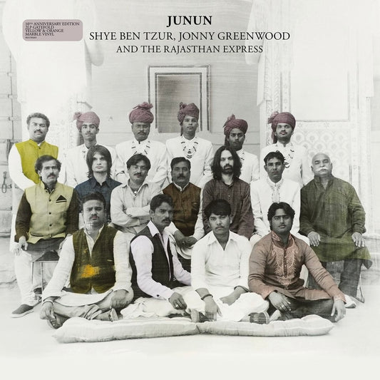 SHYE BEN TZUR, JONNY GREENWOOD AND THE RAJASTHAN EXPRESS Junun - 10th Anniversary Edition Yellow And Orange Marble Vinyl 2LP - Album