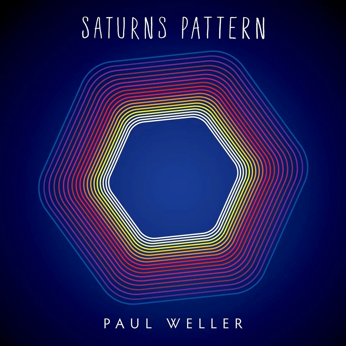 PAUL WELLER Saturns Pattern (National Album Day 2026) - Limited Edition Blue Yellow Splatter Vinyl LP - Album