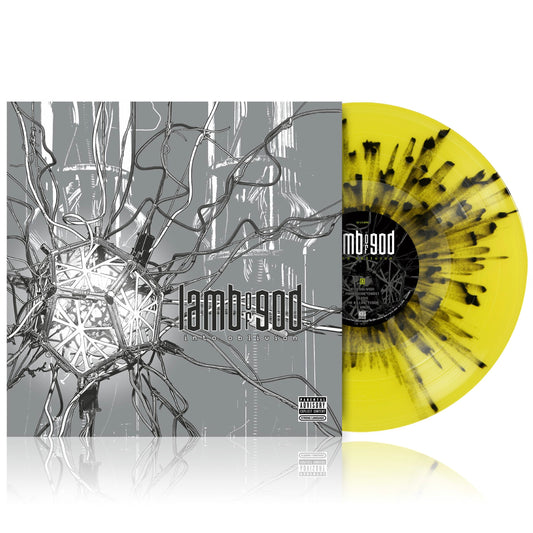 LAMB OF GOD Into Oblivion - Limited Edition Yellow-Black Splatter Vinyl LP - Album