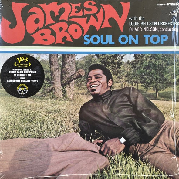 JAMES BROWN WITH OLIVER NELSON AND THE LOUIE BELLSON ORCHESTRA Soul On Top - 180G Vinyl LP - Album