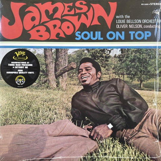 JAMES BROWN WITH OLIVER NELSON AND THE LOUIE BELLSON ORCHESTRA Soul On Top - 180G Vinyl LP - Album