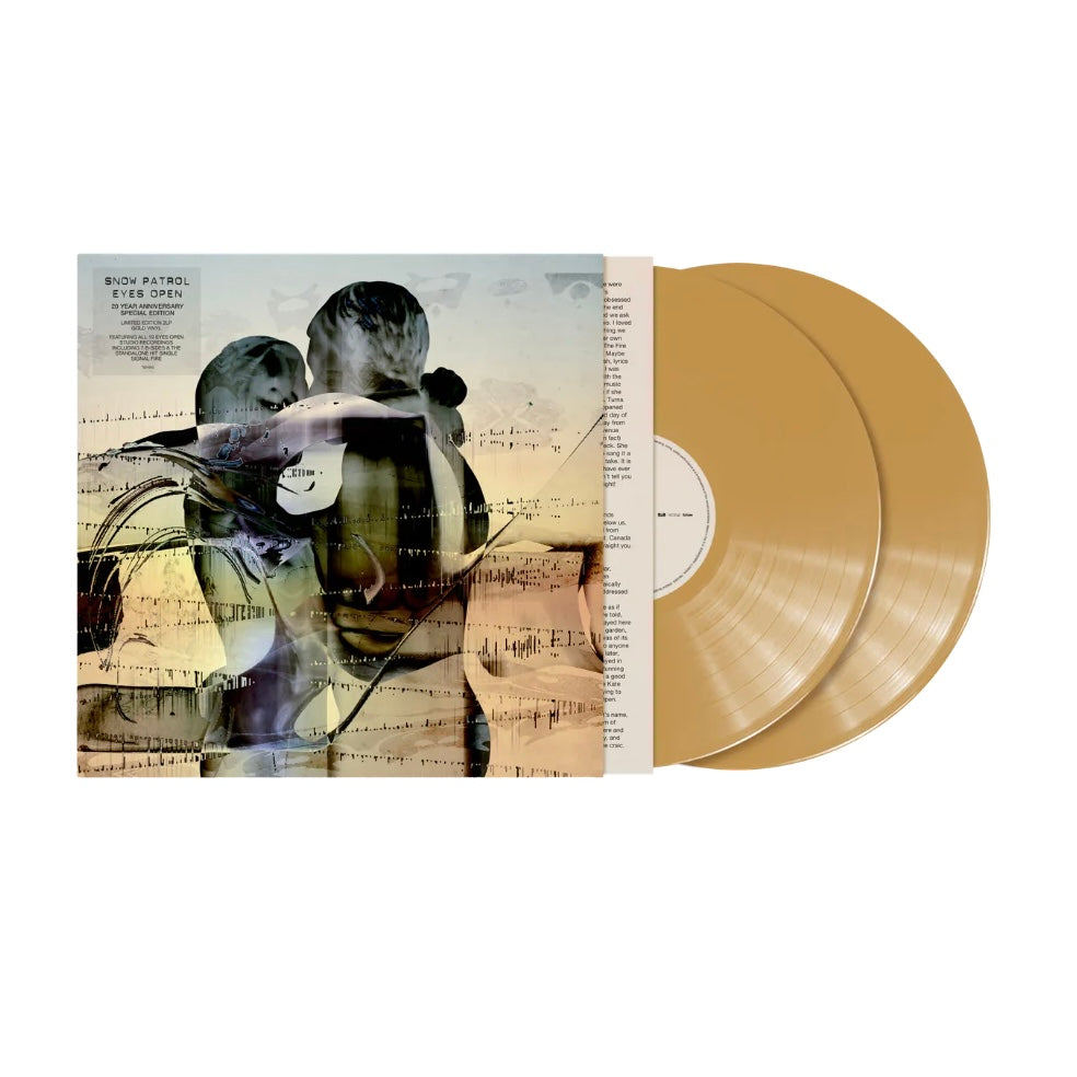 SNOW PATROL Eyes Open - 20th Anniversary Edition Gold Coloured Vinyl 2LP - Album