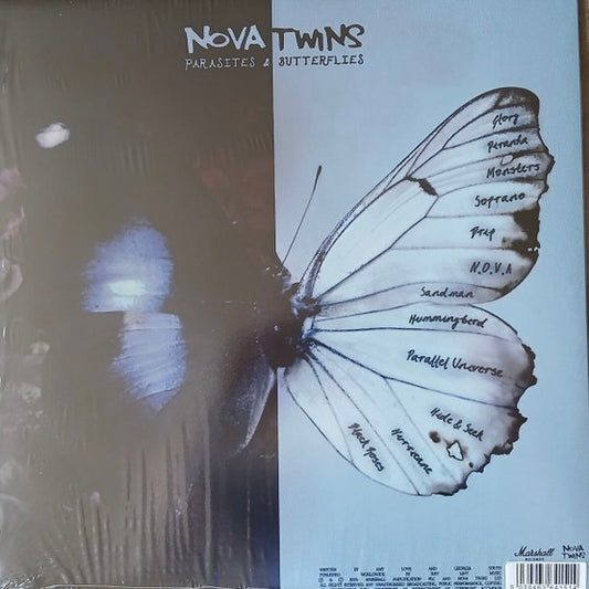 NOVA TWINS Parasites & Butterflies - Indies Exclusive Blue And Clear Marbled Vinyl LP - Album