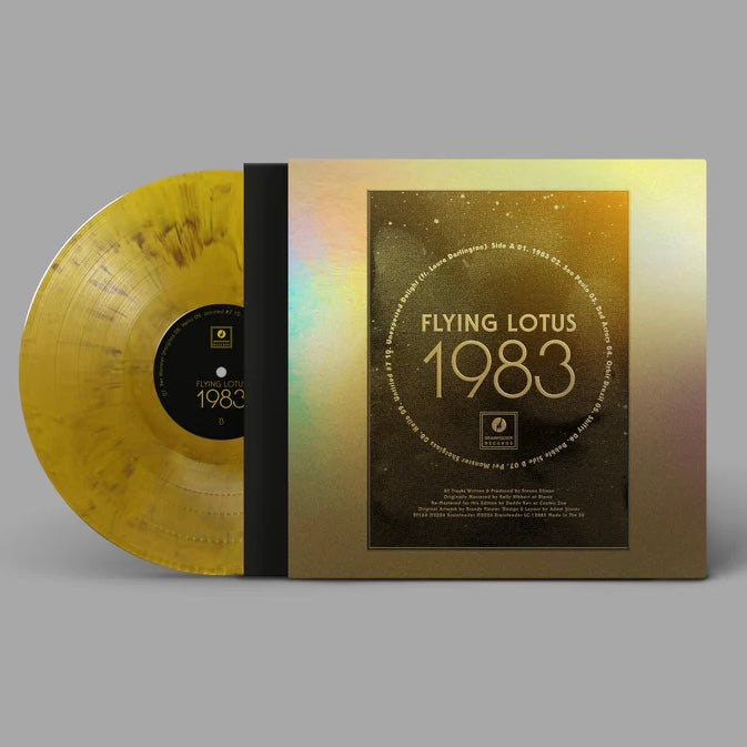 FLYING LOTUS 1983 (Record Store Day 2026) - Metallic Mirrorboard Sleeve Gold Splatter Vinyl LP - Album