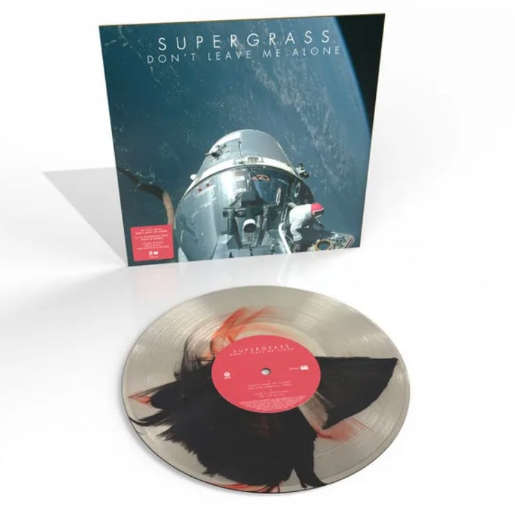 SUPERGRASS Don’t Leave Me Alone (Record Store Day 2026) - Limited Edition Red And Black Inksplosion EcoRecord Vinyl 12” - Single