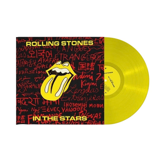 THE ROLLING STONES In The Stars / Rough And Twisted - Yellow Coloured Vinyl 10” - Single