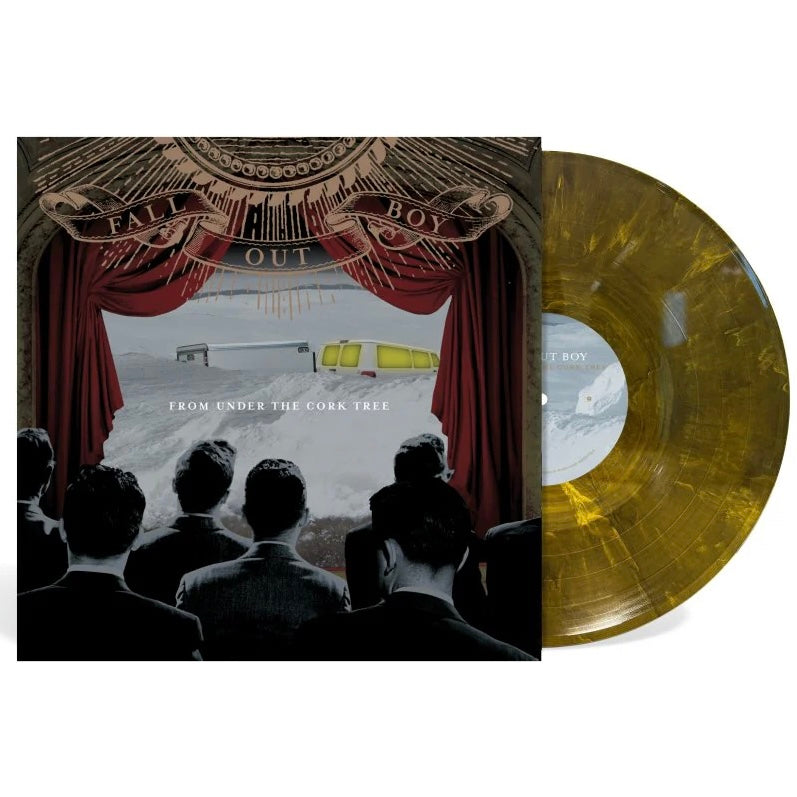 FALL OUT BOY From Under The Cork Tree - Gold And Black Ice Limited Edition Vinyl LP - Album