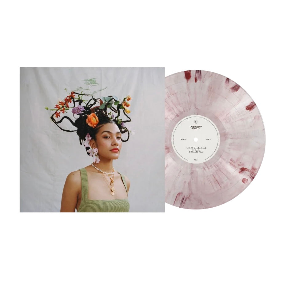 OLIVIA DEAN Growth - 5th Anniversary Limited Edition Pink Marble Vinyl 10” - EP