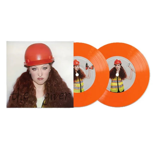 CHAPPELL ROAN The Giver (Construction Worker Cover) - Neon Orange Vinyl 7” Single