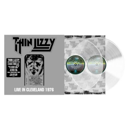 THIN LIZZY Live In Cleveland 1976 (Record Store Day 2026) - Transparent Vinyl 2LP - Album