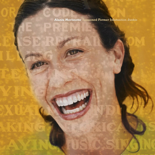 ALANIS MORISSETTE Supposed Former Infatuation Junkie - “Thank U” Edition Alternate Cover Vinyl 2LP - Album