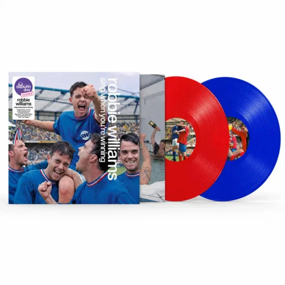 ROBBIE WILLIAMS Sing When You’re Winning (National Album Day 2026) - Limited Edition Red And Blue Vinyl 2LP - Album