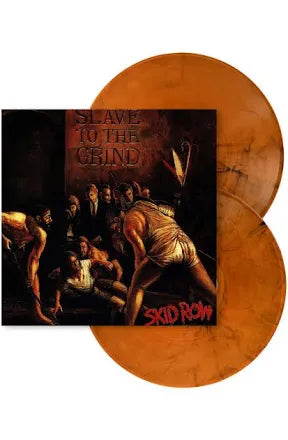 SKID ROW Slave To The Grind - 2 x 180g Orange & Black Marble Vinyl LP - Album