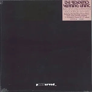 THE RESIDENTS Warning Uninc Live And Experimental Recordings 1971-1972 - 2 x Vinyl LP - Album