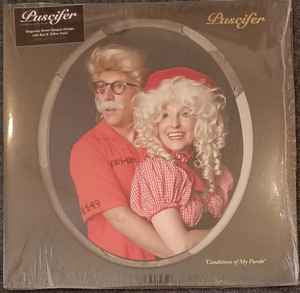 PUSCIFER "Conditions Of My Parole" -  2 × Tangerine Drum Opaque Orange with Red and Yellow Swirl Vinyl LP - Album