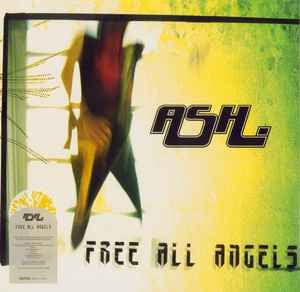 ASH Free All Angels - Clear / Yellow Splatter Vinyl LP - Album