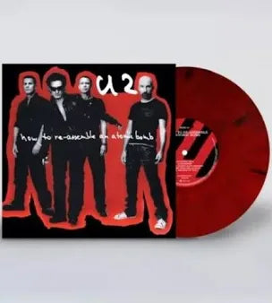 U2 How To Re-Assemble An Atomic Bomb (RSD Black Friday) - Limited Edition Red And Black Marble Vinyl LP - Album