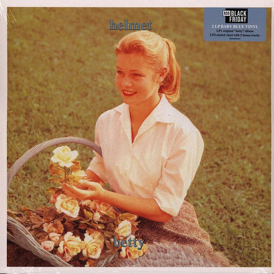 HELMET Betty (RSD Black Friday) - Limited Edition Baby Blue Vinyl 2LP Single Side Etched - Album