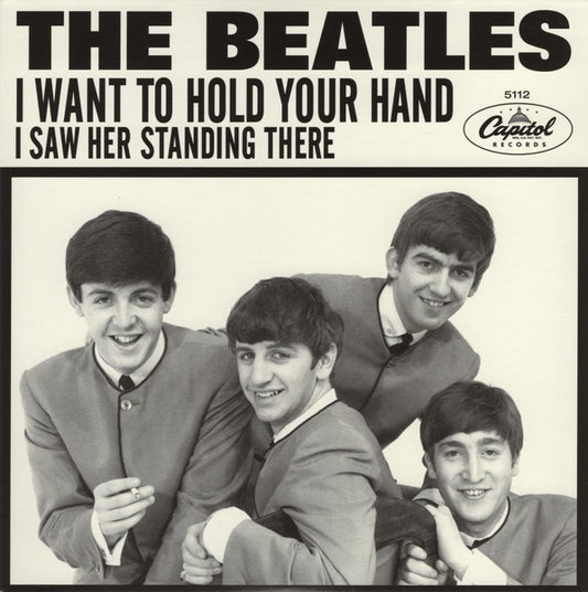 THE BEATLES I Want To Hold Your Hand / I Saw Her Standing There - Limited Edition RSD Reissue Vinyl 7” LP