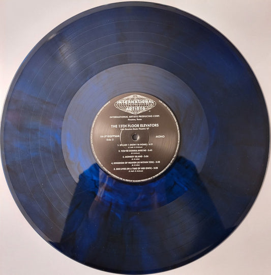 13TH FLOOR ELEVATORS Live Houston Music Theatre ‘67 - RSD Transparent Blue with Black Smoke Vinyl LP