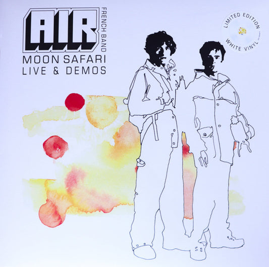 AIR FRENCH BAND Moon Safari Live & Demos - Limited Edition White Vinyl LP
