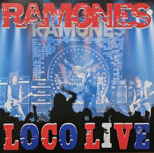 RAMONES Loco Live (Ramones Live in Spain, 1991) - RSD Blue and Red Vinyl 2LP