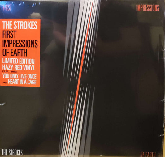 THE STROKES First Impressions Of Earth - Limited Edition Hazy Red Vinyl LP
