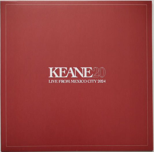 KEANE Live from Mexico City 2024 - RSD Green & White Splatter Vinyl LP