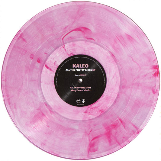 KALEO All The Pretty Girls - RSD Raspberry Marble Vinyl 12” EP
