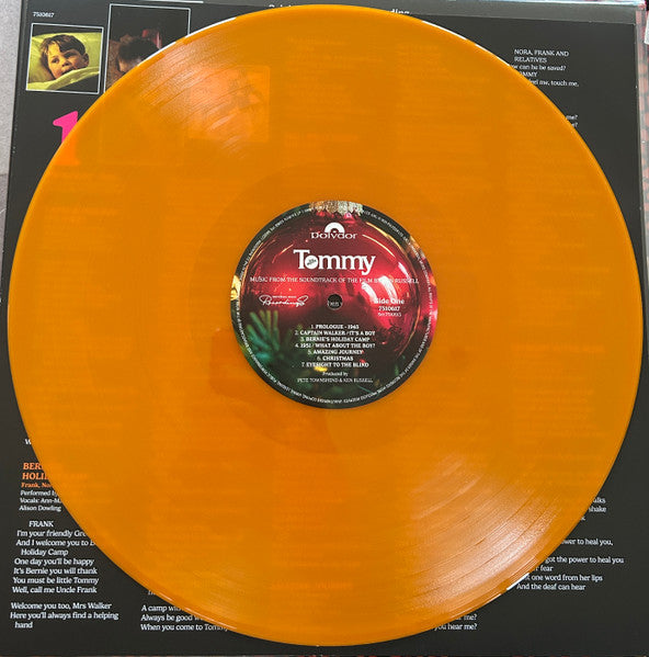 VARIOUS ARTISTS Tommy (Original Soundtrack Recording) - RSD Orange & Blue Vinyl 2LP