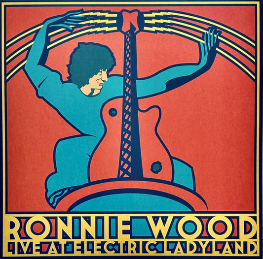 RONNIE WOOD Live At Electric Ladyland - Limited Edition Turquoise Vinyl LP
