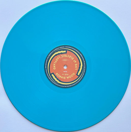 RONNIE WOOD Live At Electric Ladyland - Limited Edition Turquoise Vinyl LP