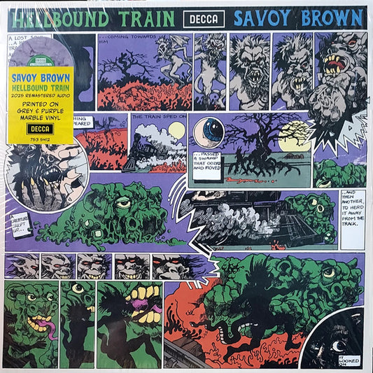SAVOY BROWN Hellbound Train - RSD Grey and Purple Marble Vinyl LP